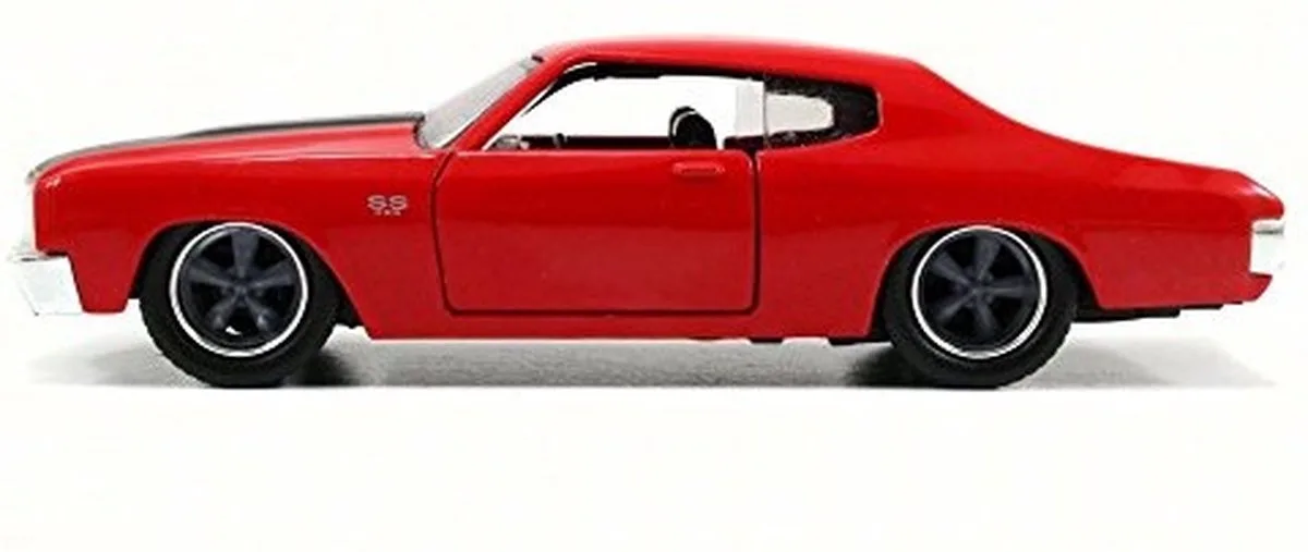 Dom's Chevrolet Chevelle SS modelauto 1:32 Fast and Furious by Jada Toys in Red – product photo
