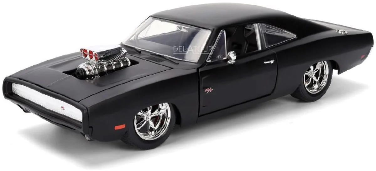 Dom´s Dodge Charger 1970 Fast & Furious 4 Jada von Jada Toys in Schwarz – Produktfoto