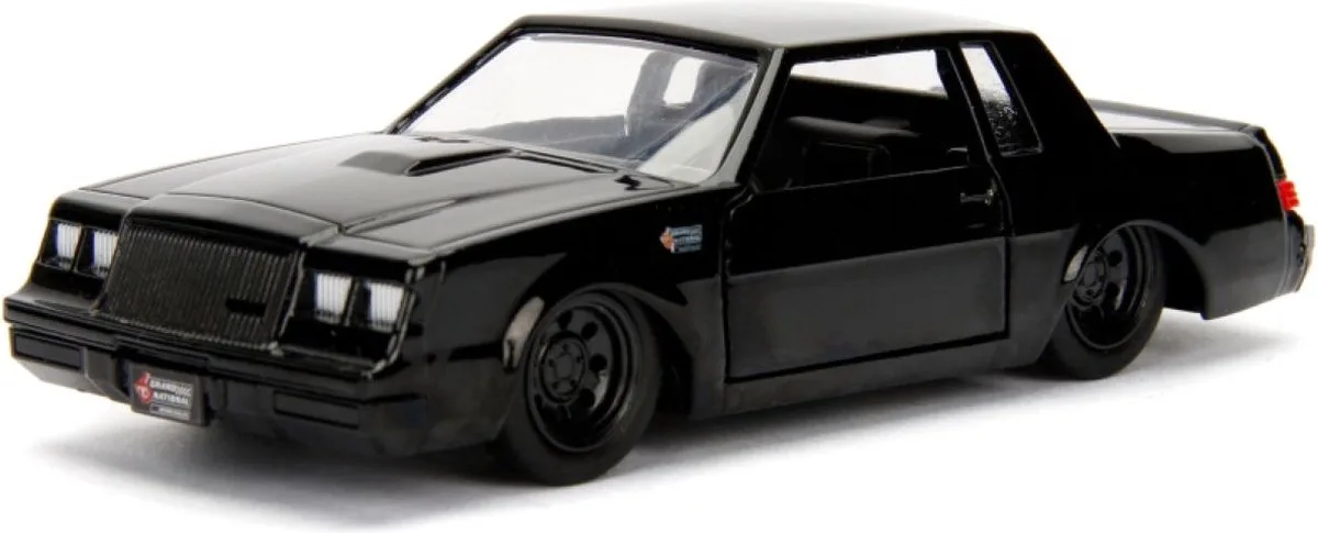 Fast and Furious Buick Grand National modelauto 1:32 van Jada Toys in Zwart – productfoto