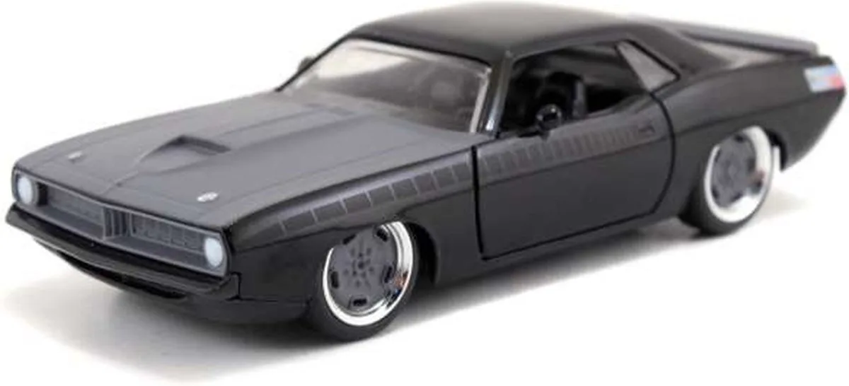 Fast and Furious Plymouth Barracuda modelauto 1:32 de Jada Toys en Noir – photo du produit