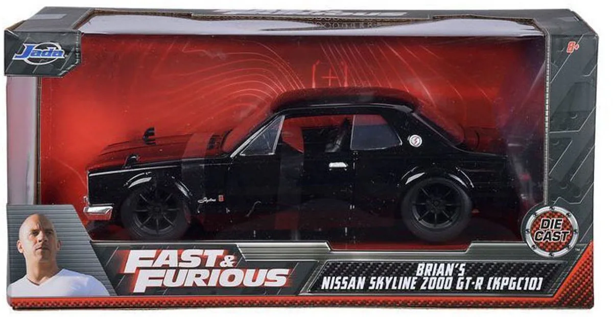 Fast & Furious 1971 Nissan Skyline - 1:24 de Jada Toys en Multicolore – photo du produit