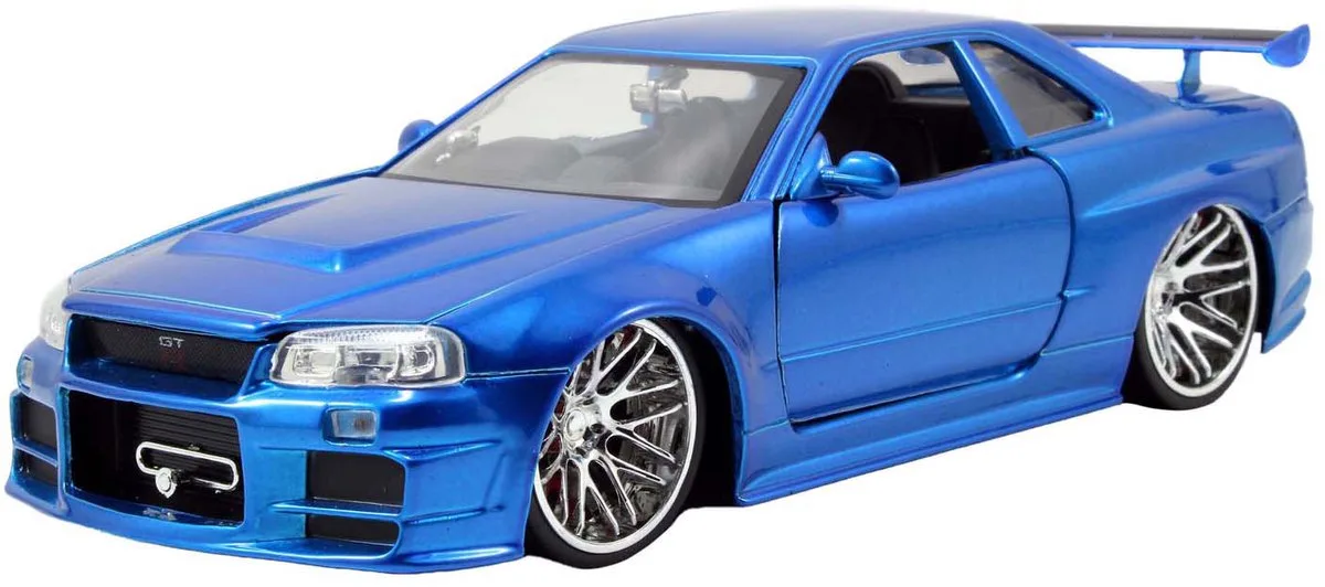 Fast & Furious 2002 Nissan Skyline 1:24 från Jada Toys i Flerfärgad – produktbild