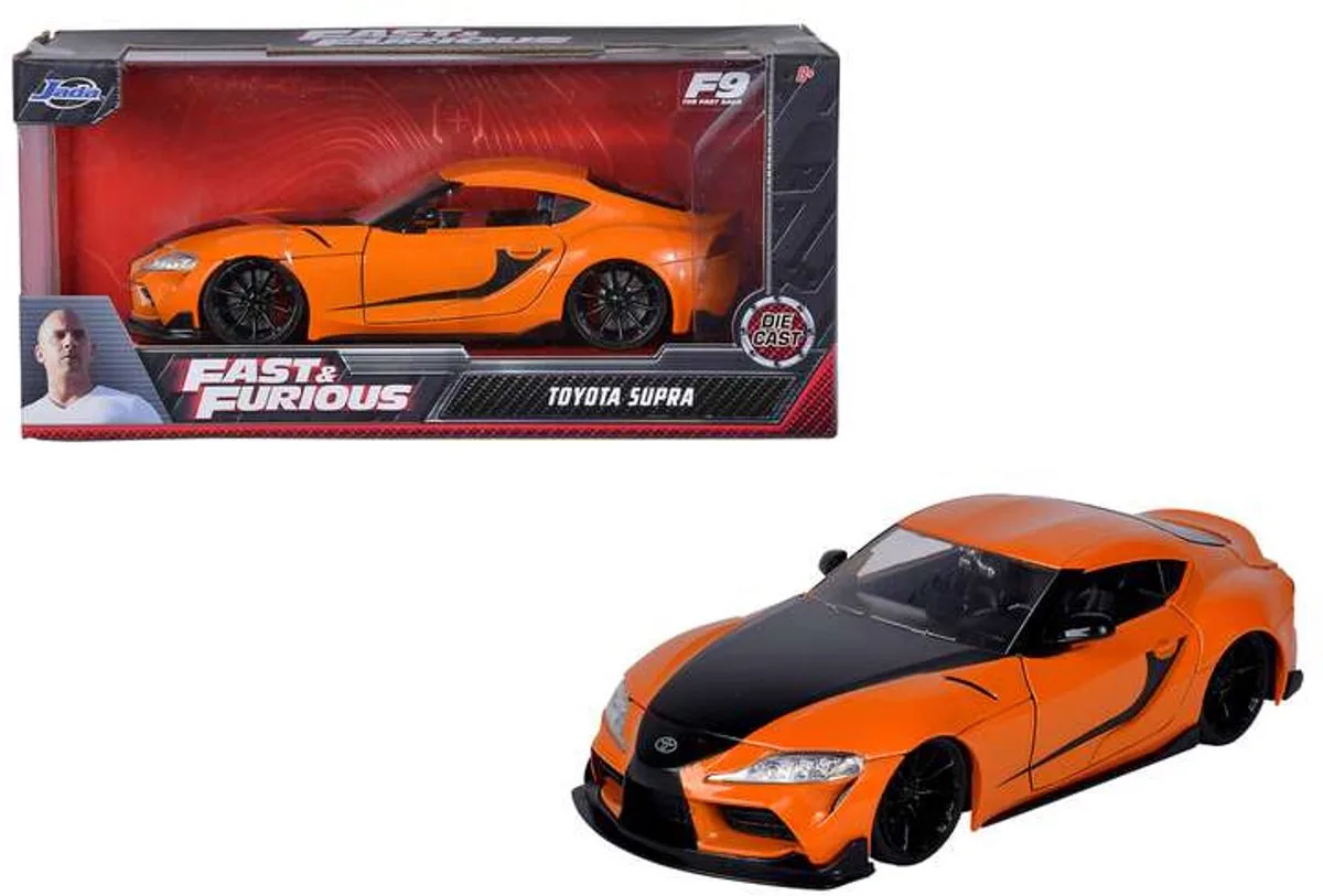 Fast & Furious 2020 Toyota Supra 1:24 - 9332097314R00 by Jada Toys in Oranje – Zwart – product photo