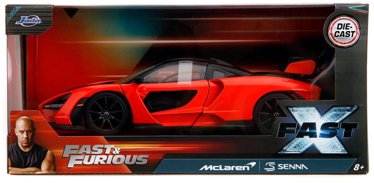 Fast & Furious Diecast Model 1/24 McLaren Senna Vehicles van Jada Toys in Meerkleurig – productfoto