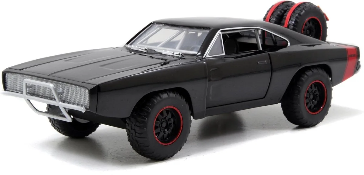 Fast & Furious Modelauto '1970 Dodge Charger' - 1:24 de Jada Toys en Noir – photo du produit