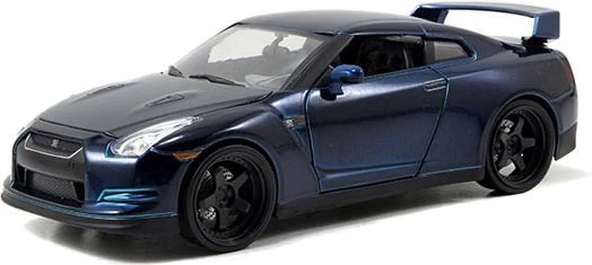 Fast & Furious Modelauto '2009 Nissan GT-R R35' - 1:24 de Jada Toys en Bleu – photo du produit