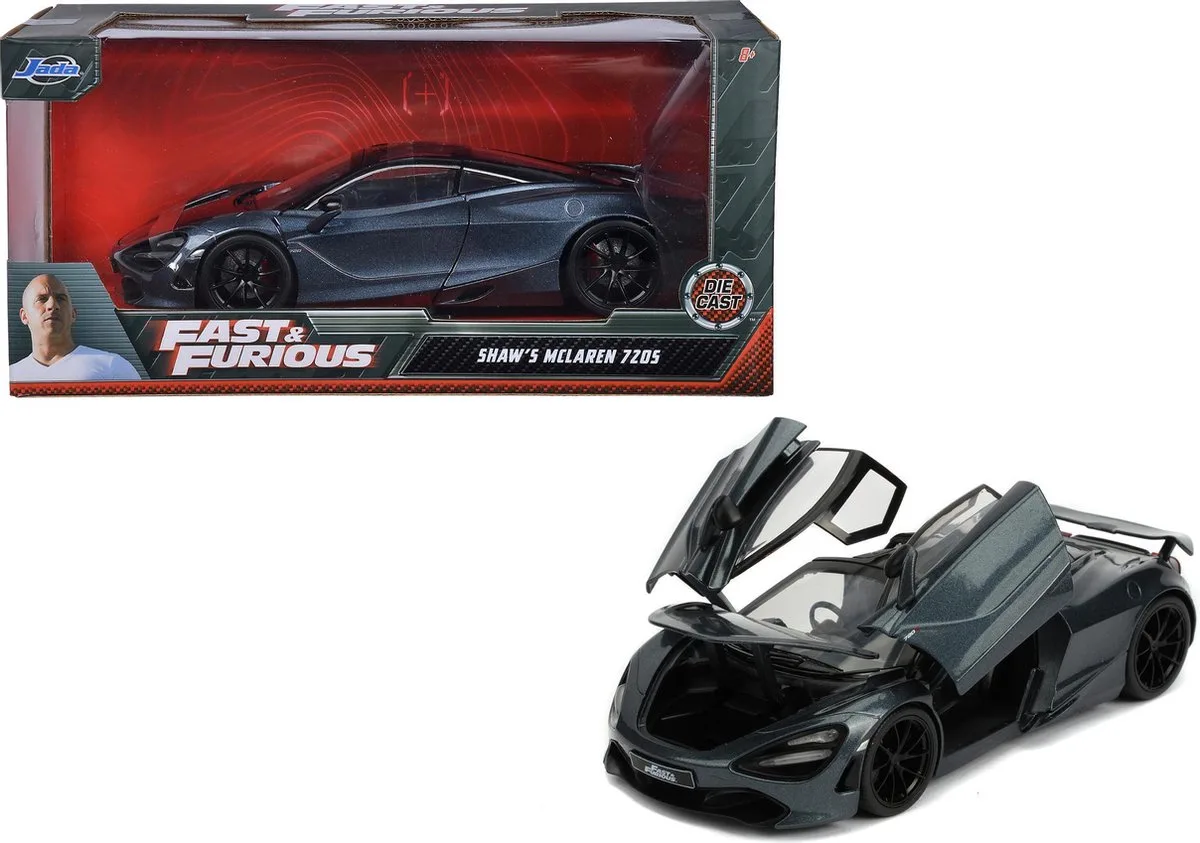 Fast & Furious Shaw's 1:24 by Jada Toys in McLaren 720S – product photo