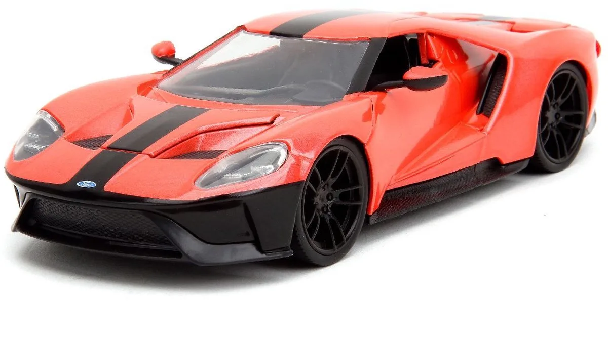 Ford GT 2017 van Jada Toys in Oranje – productfoto