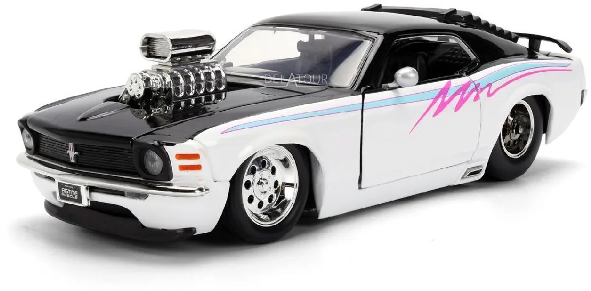 Ford Mustang Boss 429 1970 Jada de Jada Toys en Blanc – photo du produit