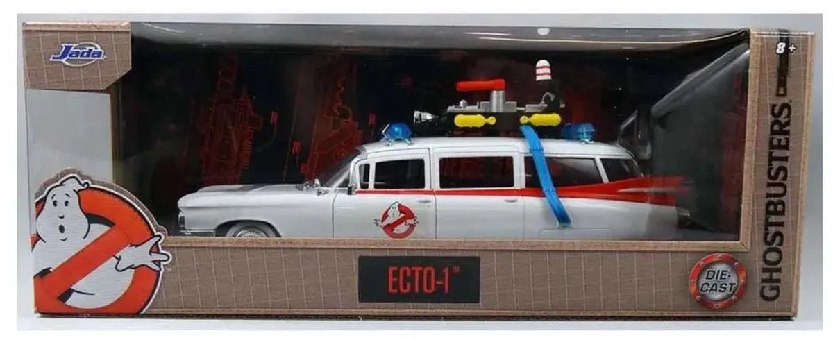 Jada Ghostbusters Ecto 1 1:24 Figur från Jada Toys i Flerfärgad – produktbild