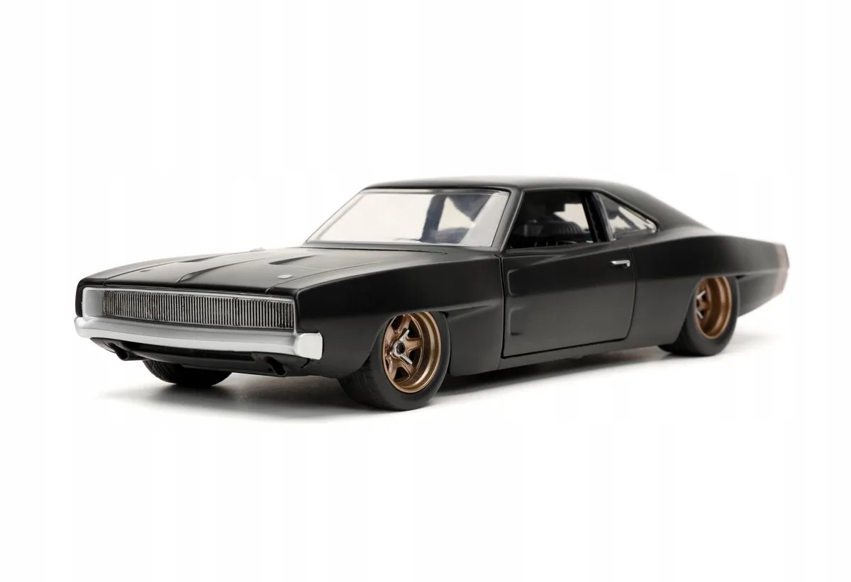 Jada 1968 Dodge Charger Widebody 1:24 Model Auto de Jada Toys en Or – photo du produit