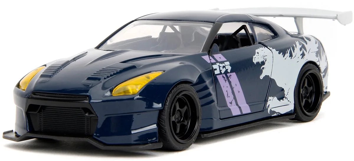 Jada 2009 Nissan GT-R R35 Ben Supra 13cm Metalen Model Auto Blauw de Jada Toys – photo du produit