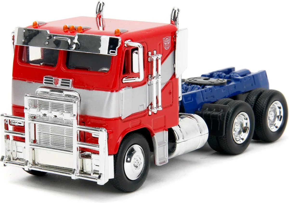 Jada Die-Cast Transformers T7 Optimus Prime Vrachtwagen 1:32 från Jada Toys i Flerfärgad – produktbild
