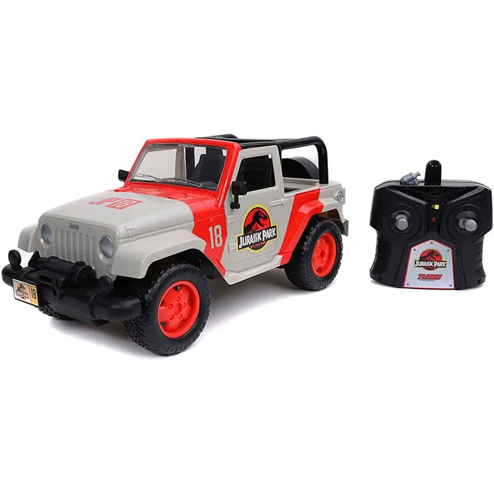Jada Jurassic Park Fjernstyret Jeep Wrangler fra Jada Toys – produktbillede