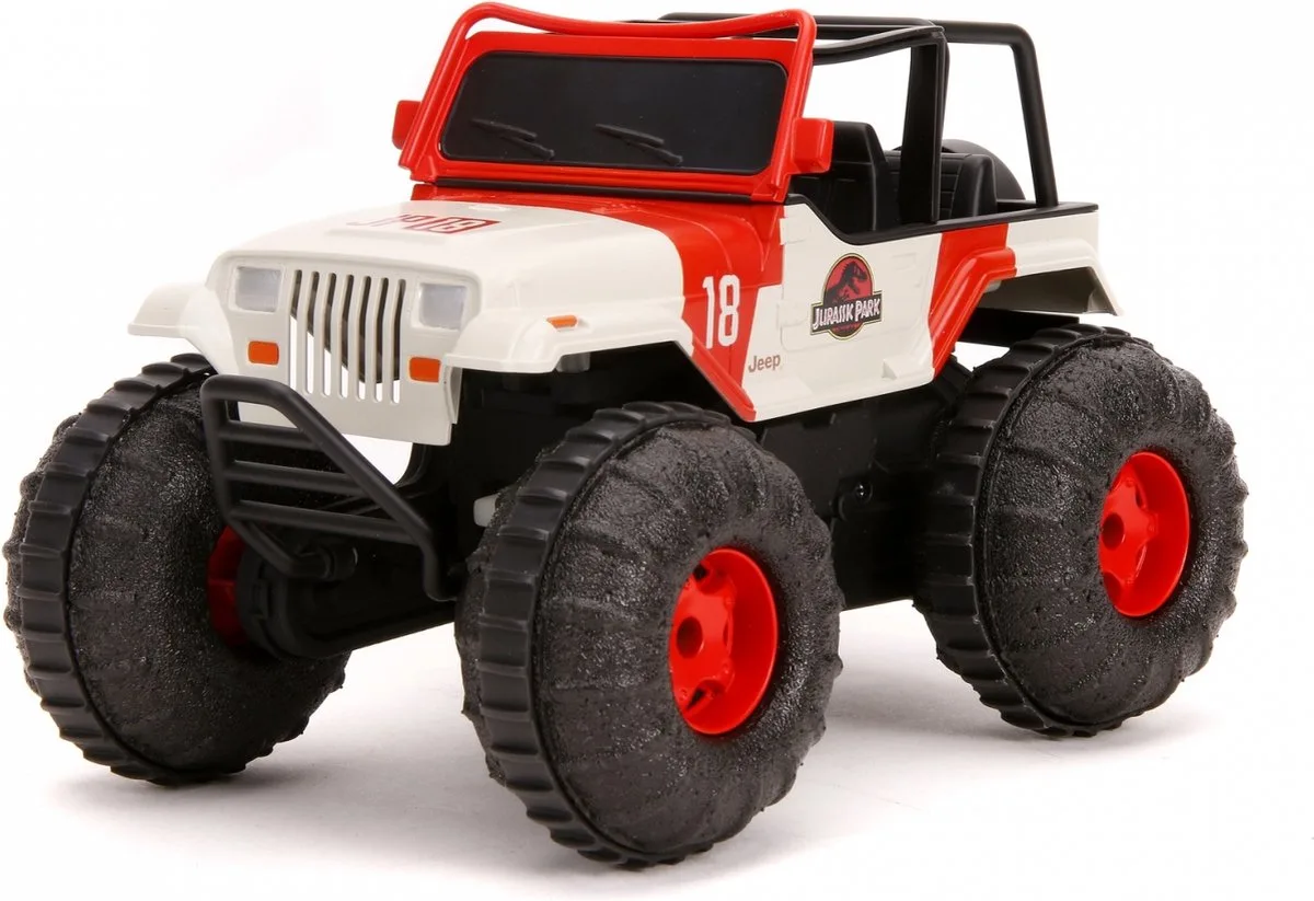 Jurassic World RC Sea and Land Jeep 1:16 von Jada Toys in Kleurloos – Produktfoto