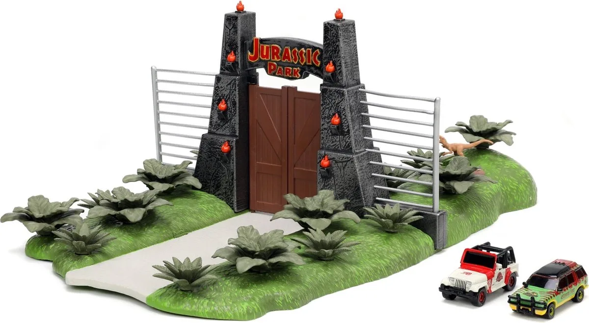 Jurassic World Nanoscenario från Jada Toys i Flerfärgad – produktbild