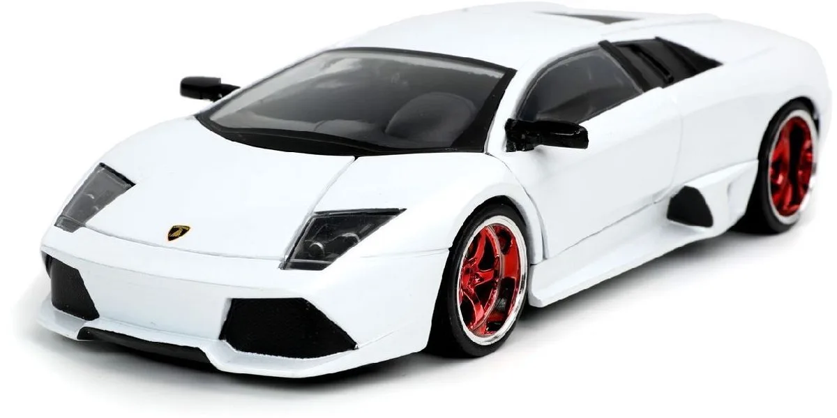 Lamborghini Murcielago LP640 White van Jada Toys in Wit – productfoto