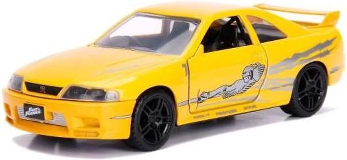 Leon's Nissan Skyline R33 GTR The Fast And The Furious 1:32 van Jada Toys in Geel – productfoto
