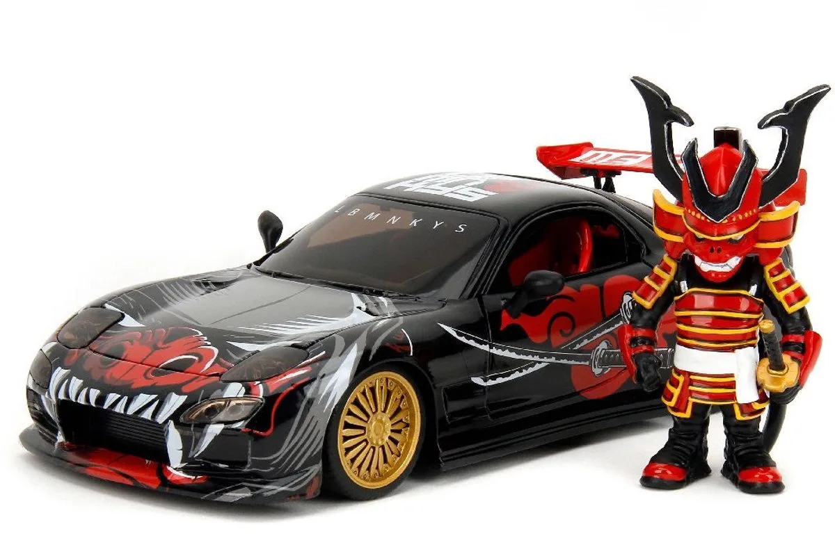 Mazda RX7 Saru van Jada Toys in Zwart – productfoto