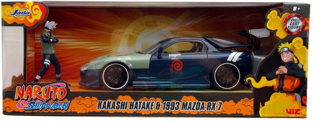 Naruto 1993 Mazda RX-7 1:24 by Jada Toys in Multicolour – product photo