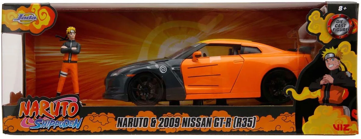 Naruto 2009 Nissan GT-R 1:24 by Jada Toys in Multicolour – product photo
