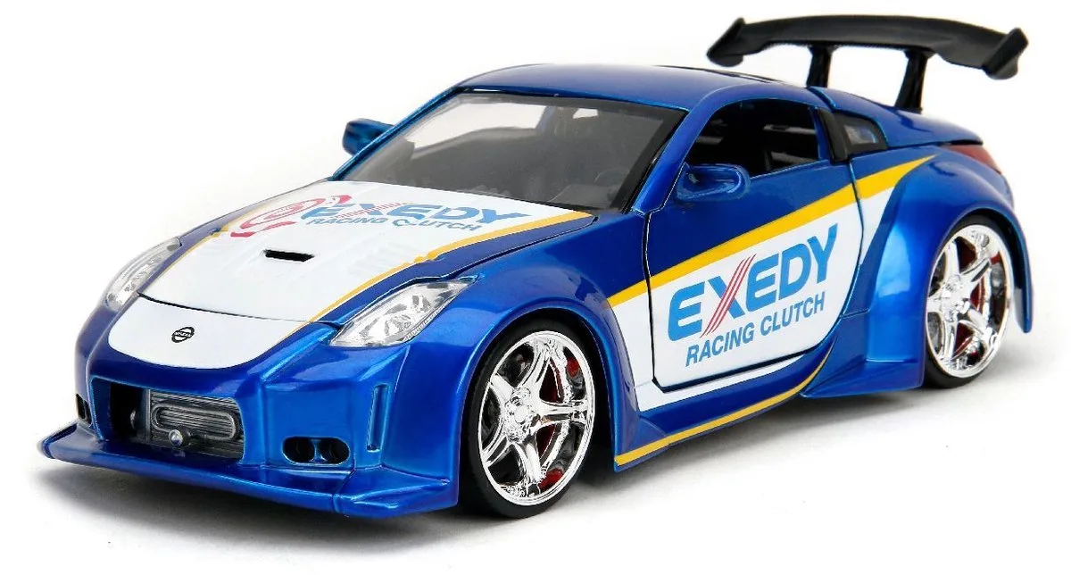 Nissan 350Z 2003 van Jada Toys in Blauw – productfoto
