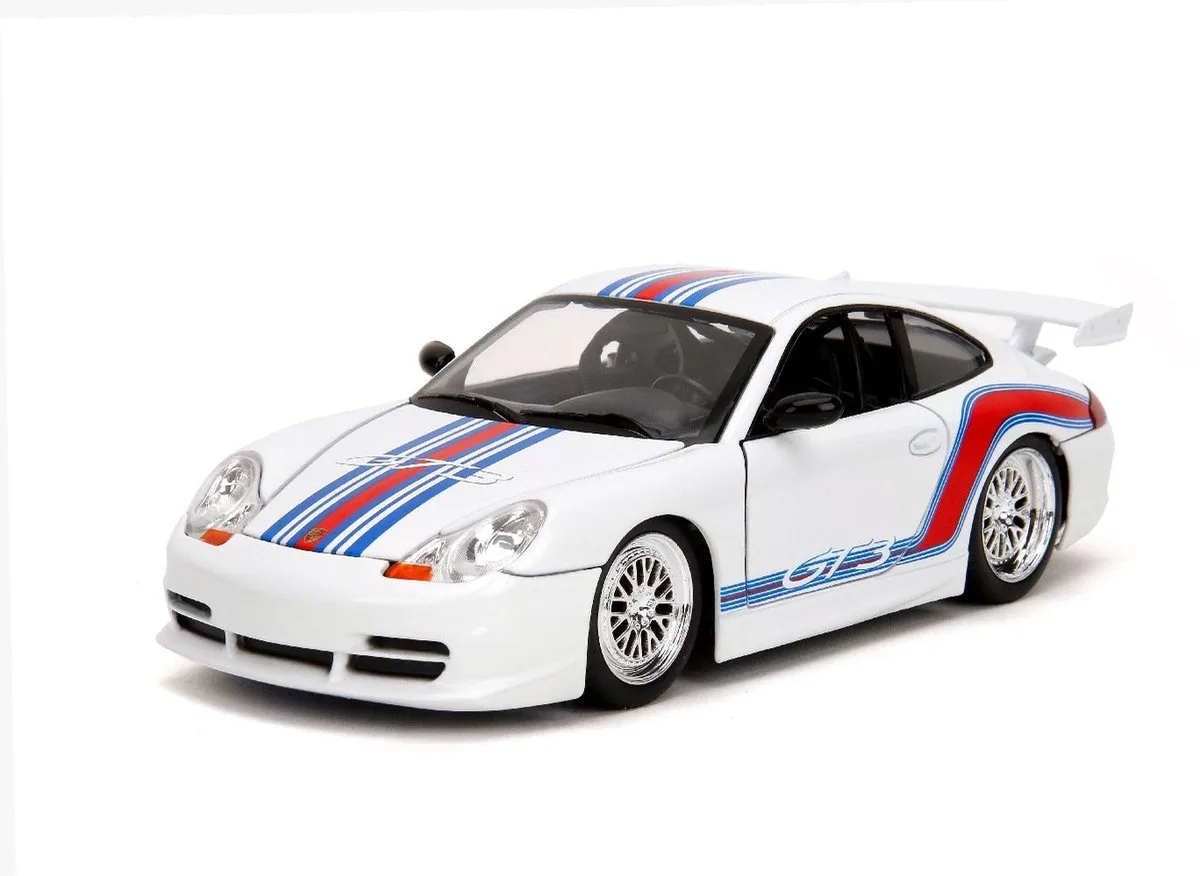 Porsche 911 996 GT3 Martini de Jada Toys en Blanc – photo du produit