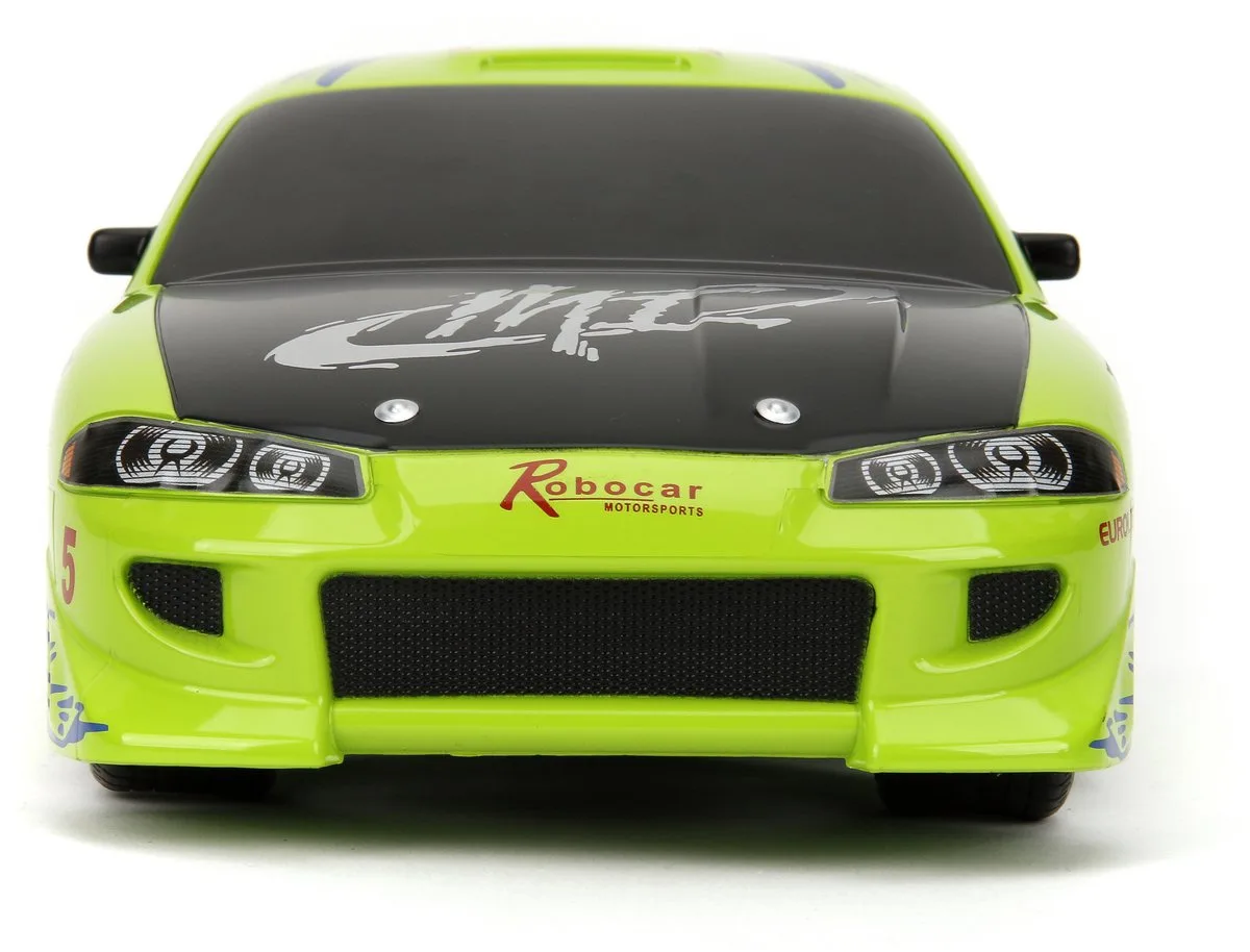 RC auto Fast & Furious 1995 Mitsubishi 1:16 - miniatuurvoertuig - op afstand bestuurbare auto - radiografische auto de Jada Toys en Multicolore – photo du produit