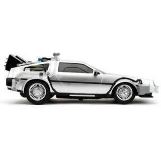 RC Back to the Future Time Machine 1:16 - 9334627314R00 de Jada Toys en Gris – photo du produit 4 sur 6