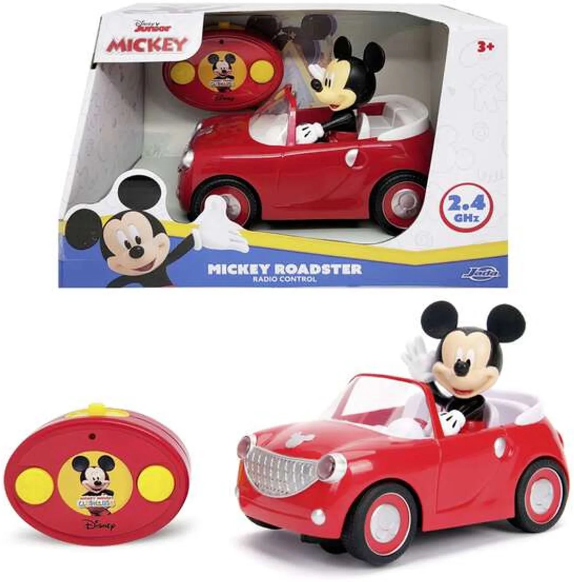 RC Mickey Roadster de Jada Toys en Rouge – photo du produit