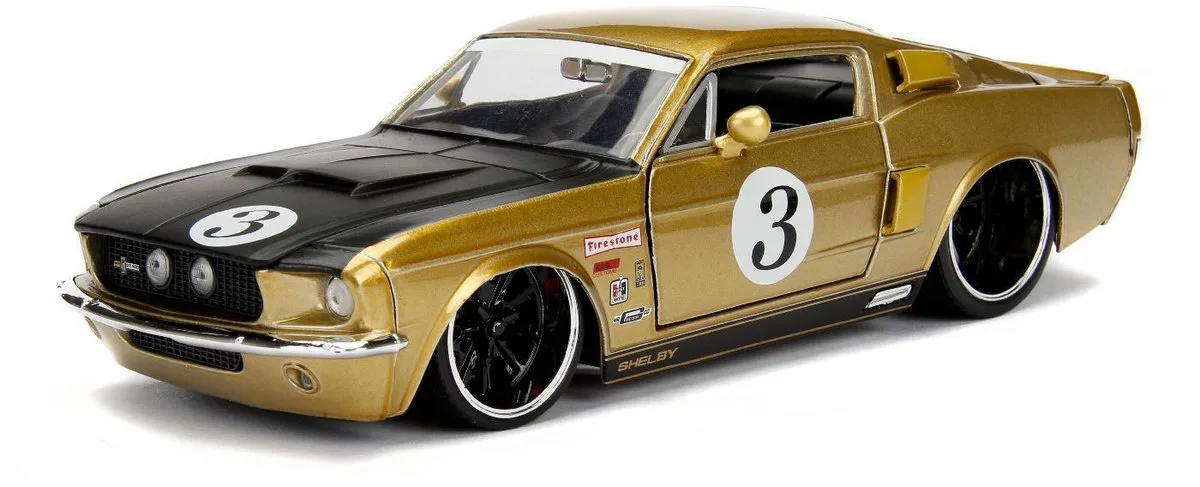 Shelby GT500 1967 de Jada Toys en Or – photo du produit