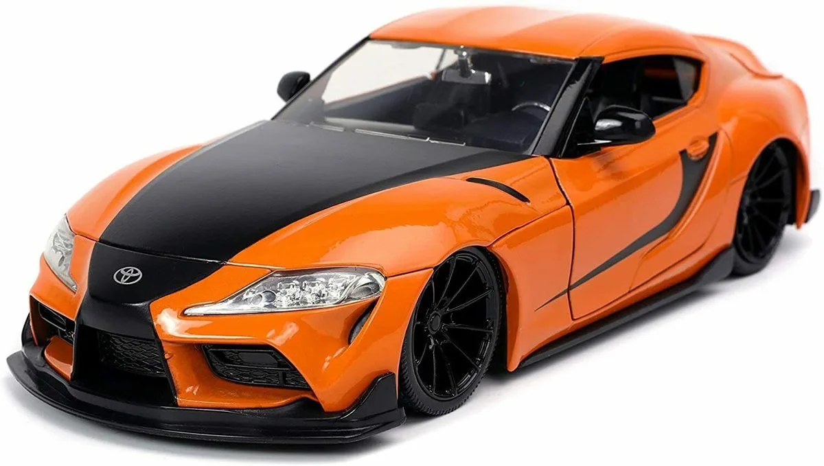 Toyota GR Supra Fast & Furious van Jada Toys in Zwart – productfoto