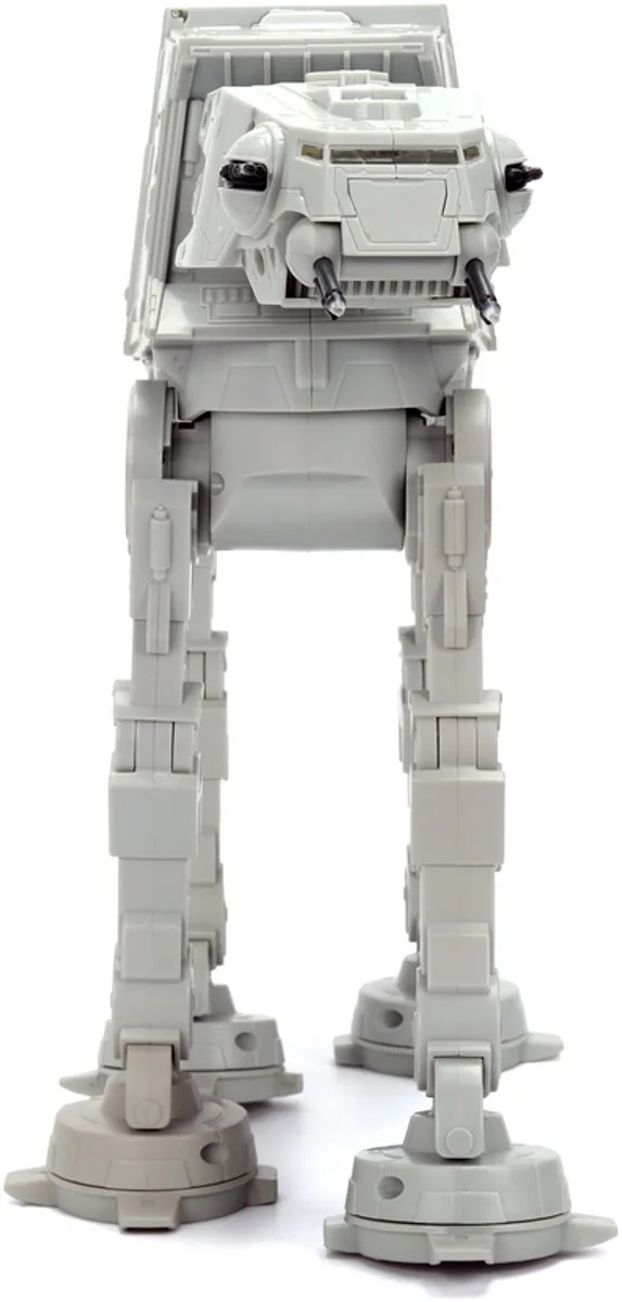 Speelgoedvoertuig - RC Star Wars AT-AT 33cm - met geluiden en loopbeweging - afstandsbediening van Jada Toys in Grijs – productfoto