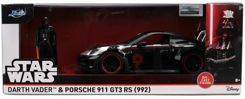 Star Wars - Darth Vader & Porsche 911 GT3 RS (992) - Diecast by Jada Toys in Multicolour – product photo
