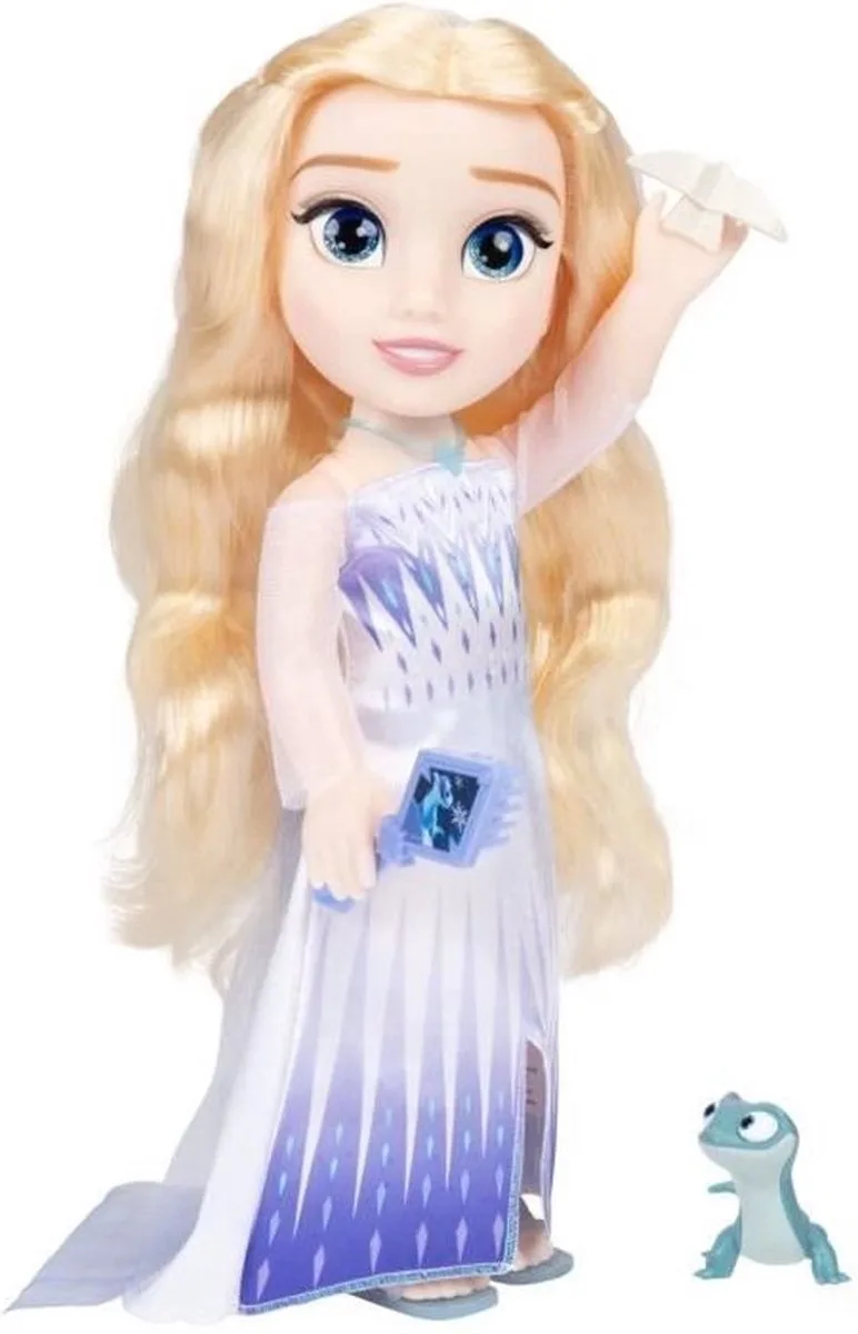 DISNEY FROZEN ELSA ZINGENDE POP 38 CM by Jakks Pacific in ELSA blauw – product photo