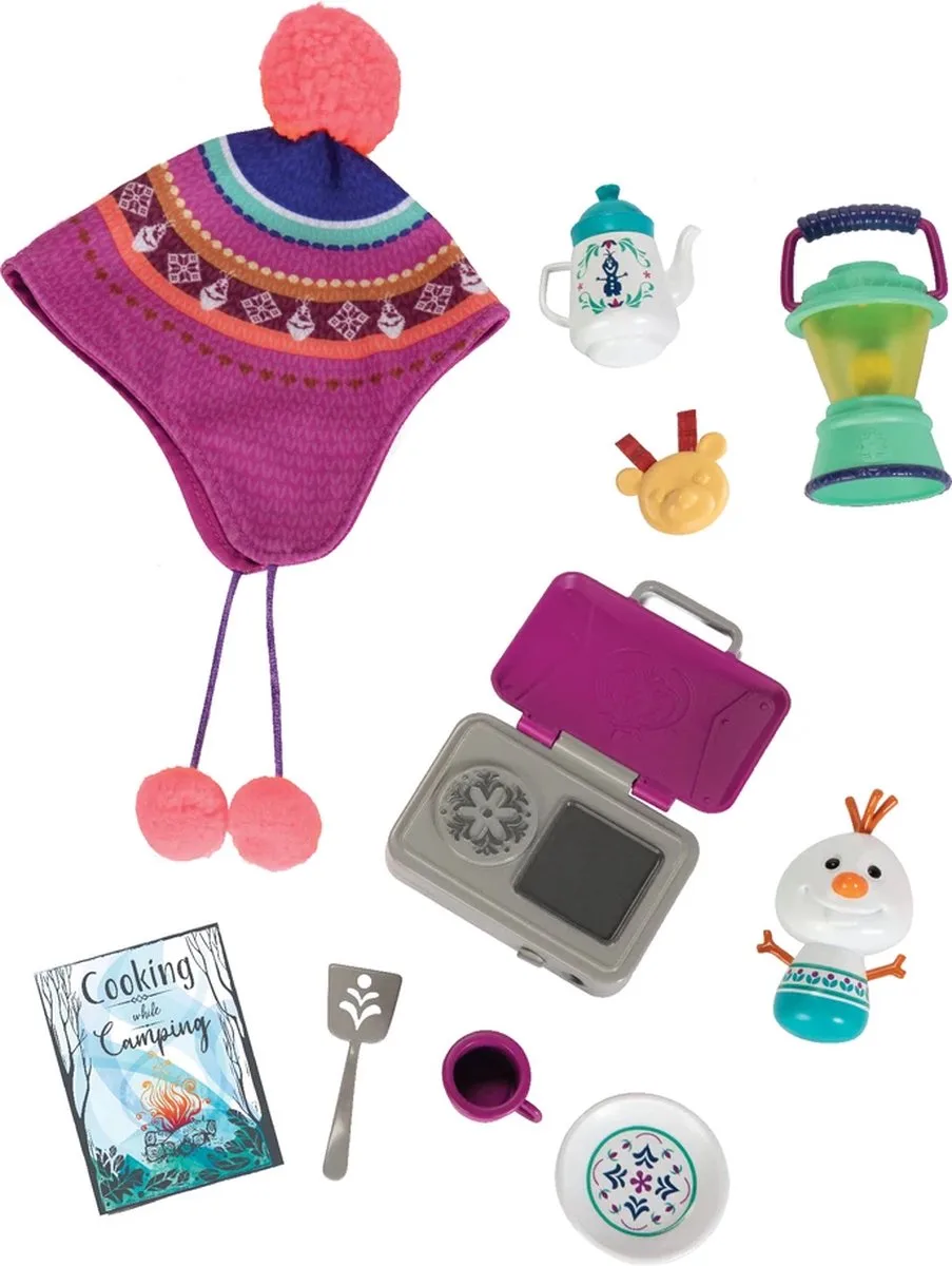 DISNEY ILY 45CM ANNA CAMPING ACCESSOIRES SET von Jakks Pacific in Frozen – Produktfoto
