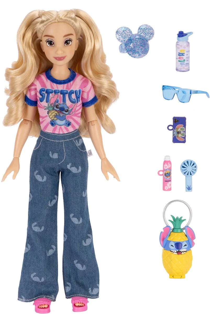 Stitch Ily Modedukke 25 Cm fra Jakks Pacific i Blå – produktbillede