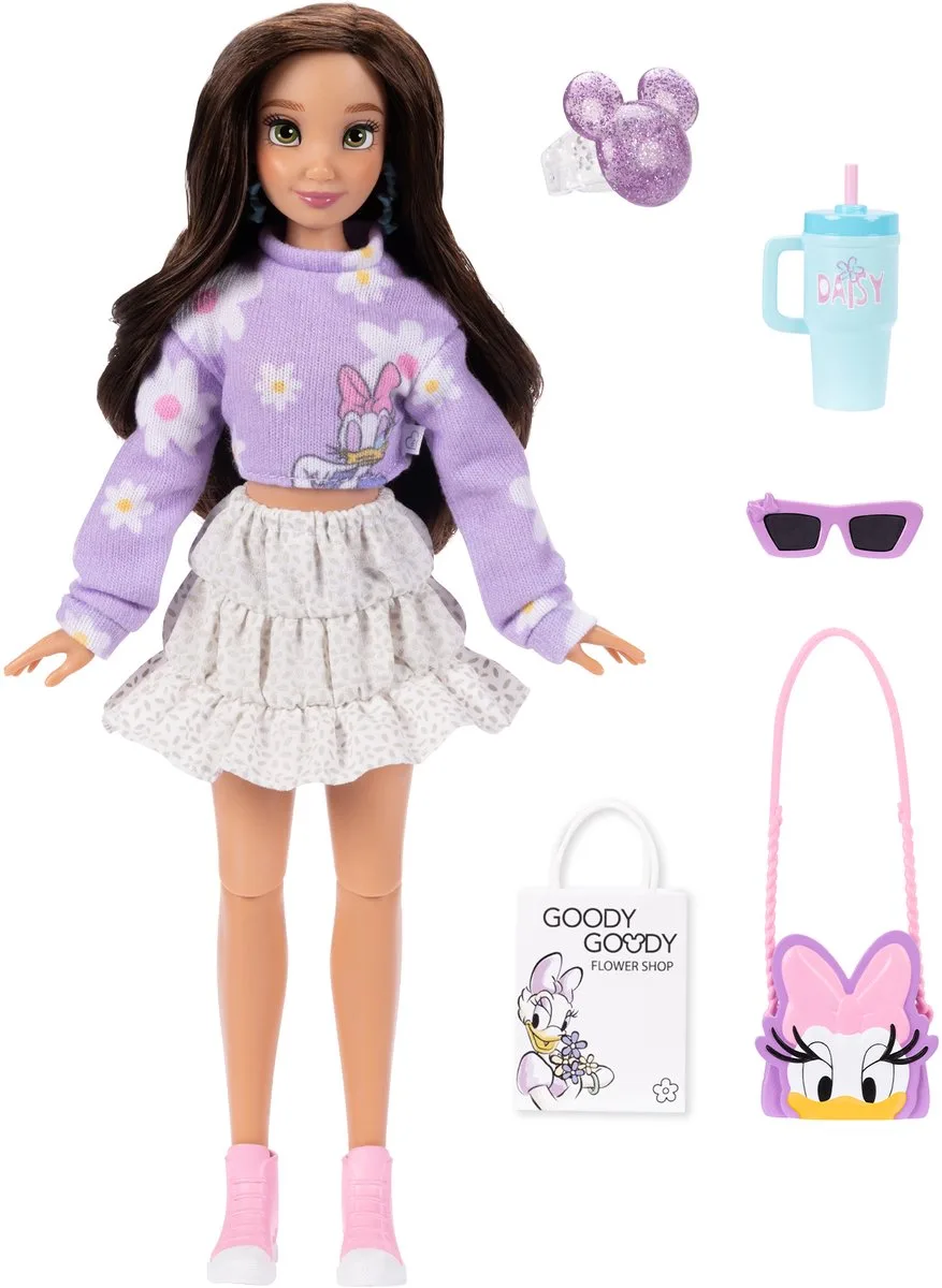 Disney Poupée Mannequin Fashion Dolls Inspired By Daisy de Jakks Pacific en Violet – photo du produit