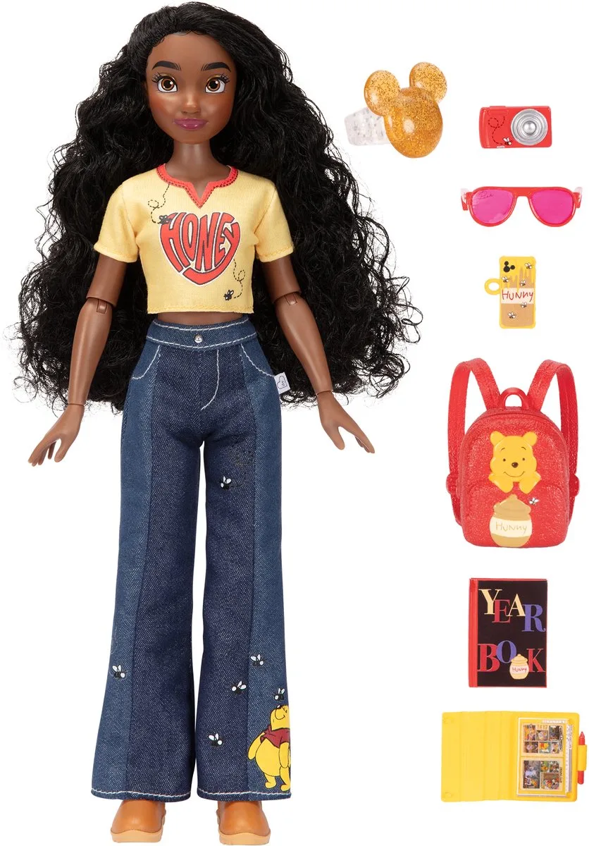 Disney ily 4EVER 29cm Winnie de Poeh geïnspireerde modepop fra Jakks Pacific i Brun – produktbillede