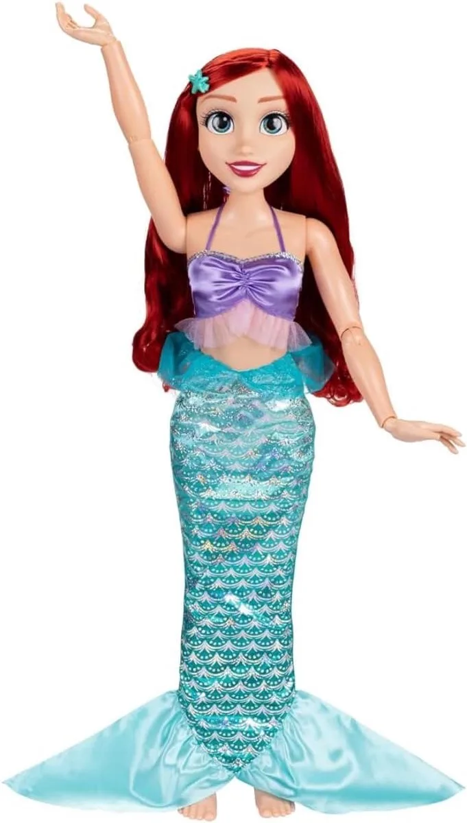 Disney Poupée Mon Amie Ariel Avec Accessoires De Princesse 80 Cm de Jakks Pacific en Ariel – photo du produit