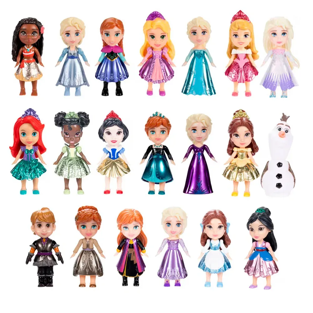 Disney Prinzessin-minipuppen 20 Modelle Zufälliger Versand Sortiert 7 Cm von Jakks Pacific – Produktfoto