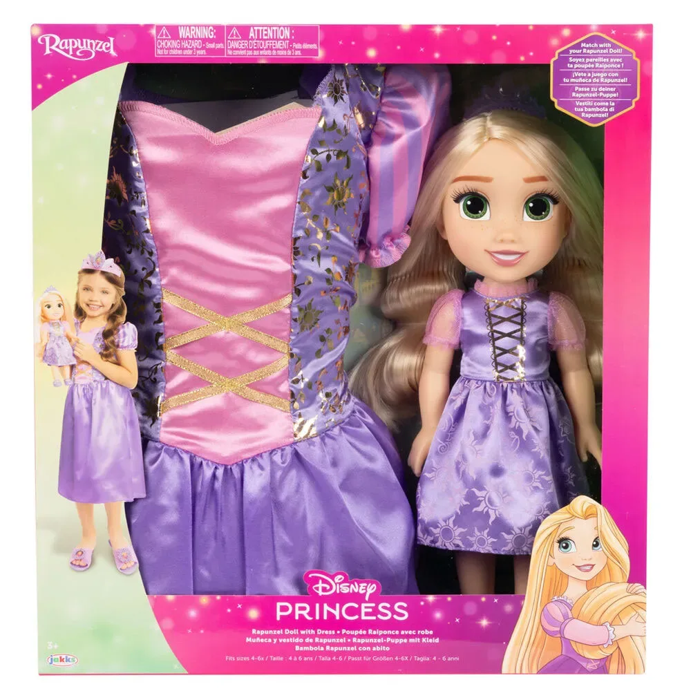 Rapunzel Disney + Kostuumpop 38 Cm by Jakks Pacific – product photo