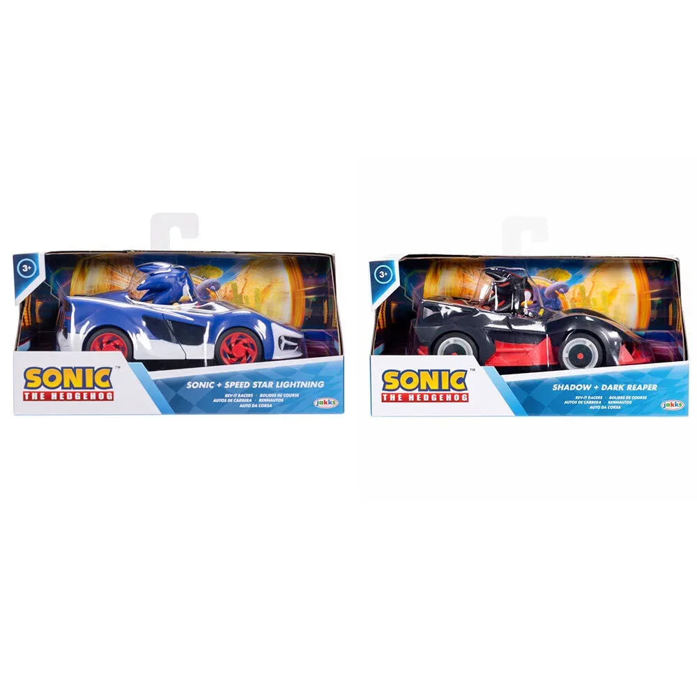 Véhicule Personnalisable Sonic Avec Figurine Amovible 2 Modèle Aléatoire Assorti 7 Cm de Jakks Pacific – photo du produit