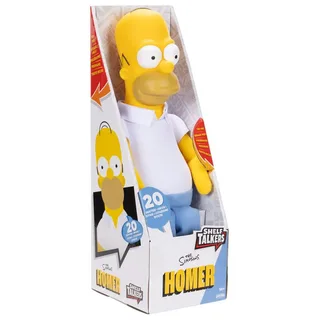 THE SIMPSONS, SHELF TALKERS FUNCTIONELE PLUCHE TALKING HOMER by Jakks Pacific in Yellow – product photo 4 of 5