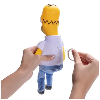 THE SIMPSONS, SHELF TALKERS FUNCTIONELE PLUCHE TALKING HOMER by Jakks Pacific in Yellow – product photo 2 of 5