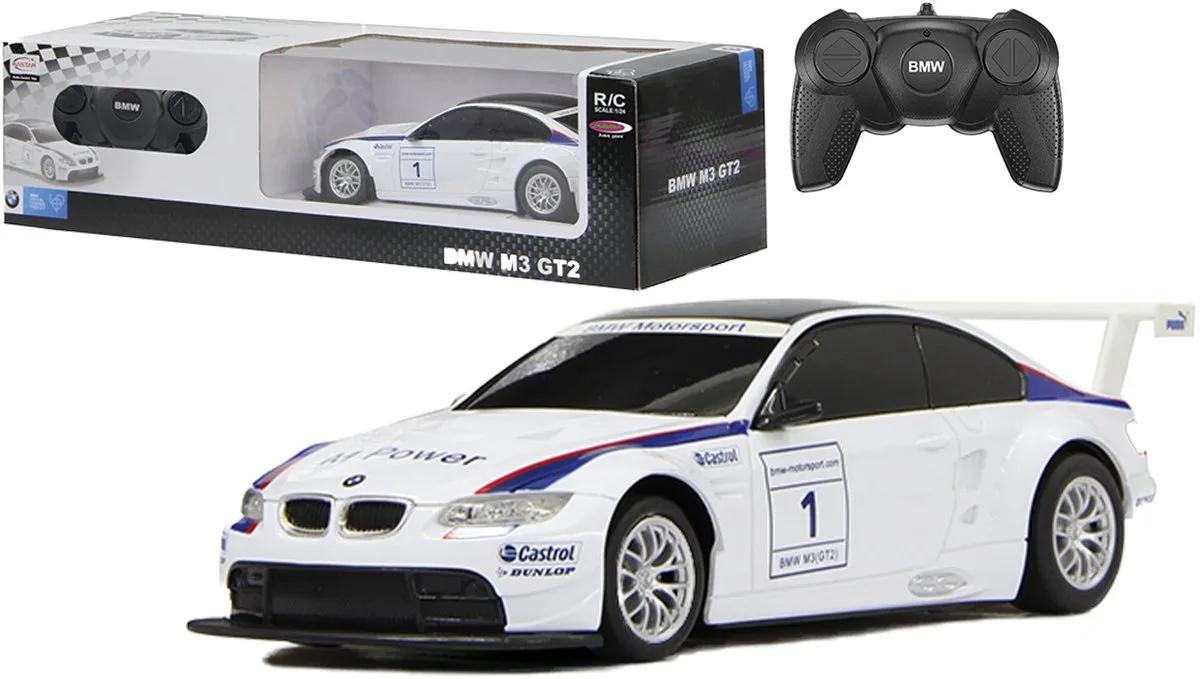 BMW M3 Sport 1:24 van Jamara in Wit – productfoto