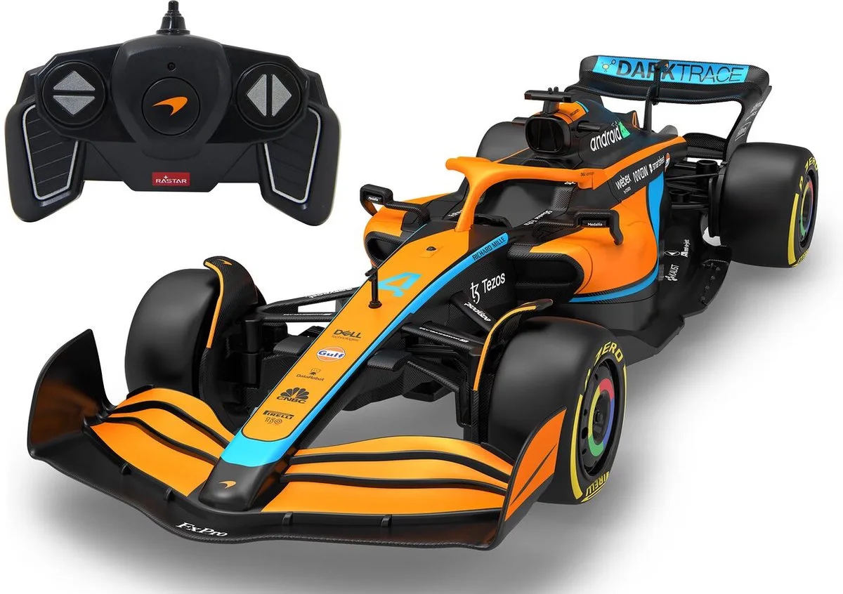 RC voertuig - 402109 RC F1 McLaren MCL36 - 2,4GHz RC Model Kant en Klaar - 1:18 fra Jamara i Orange – produktbillede