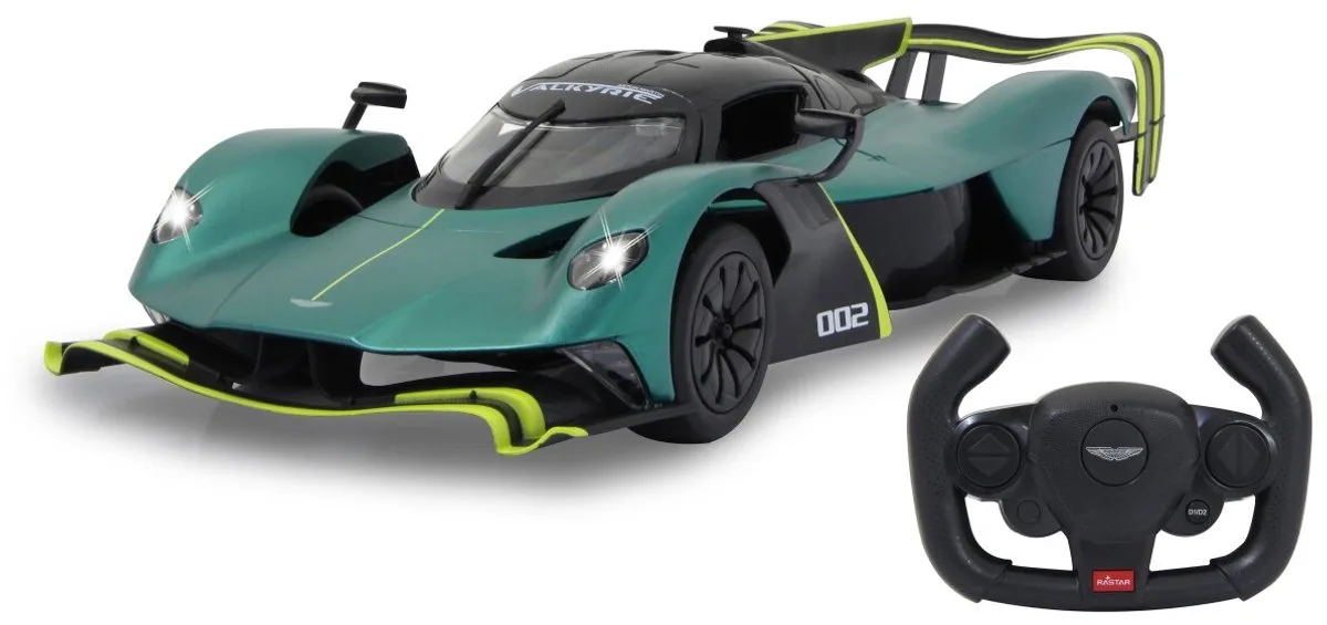 Deluxe Car Series - Aston Martin Valkyrie AMR Pro, RC von Jamara in Grün – Produktfoto