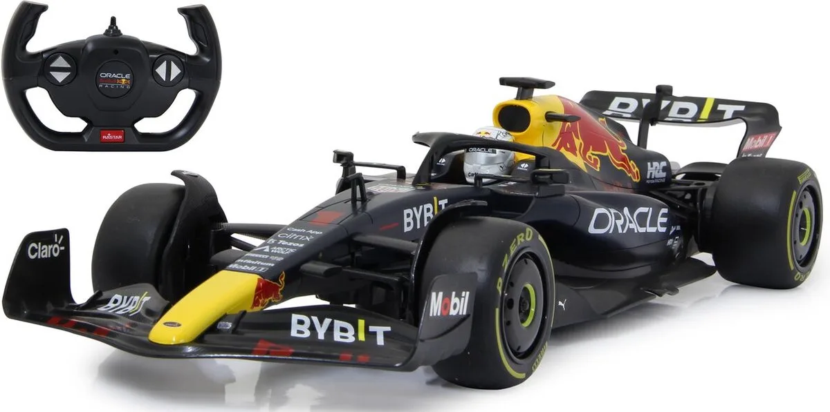 RC voertuig Auto - 402140 RC Oracle Red Bull Racing RB18 - Max Verstappen RC Model Kant en Klaar - 1:12 Bestuurbare Auto von Jamara in Bonte kleuren zie foto – Produktfoto