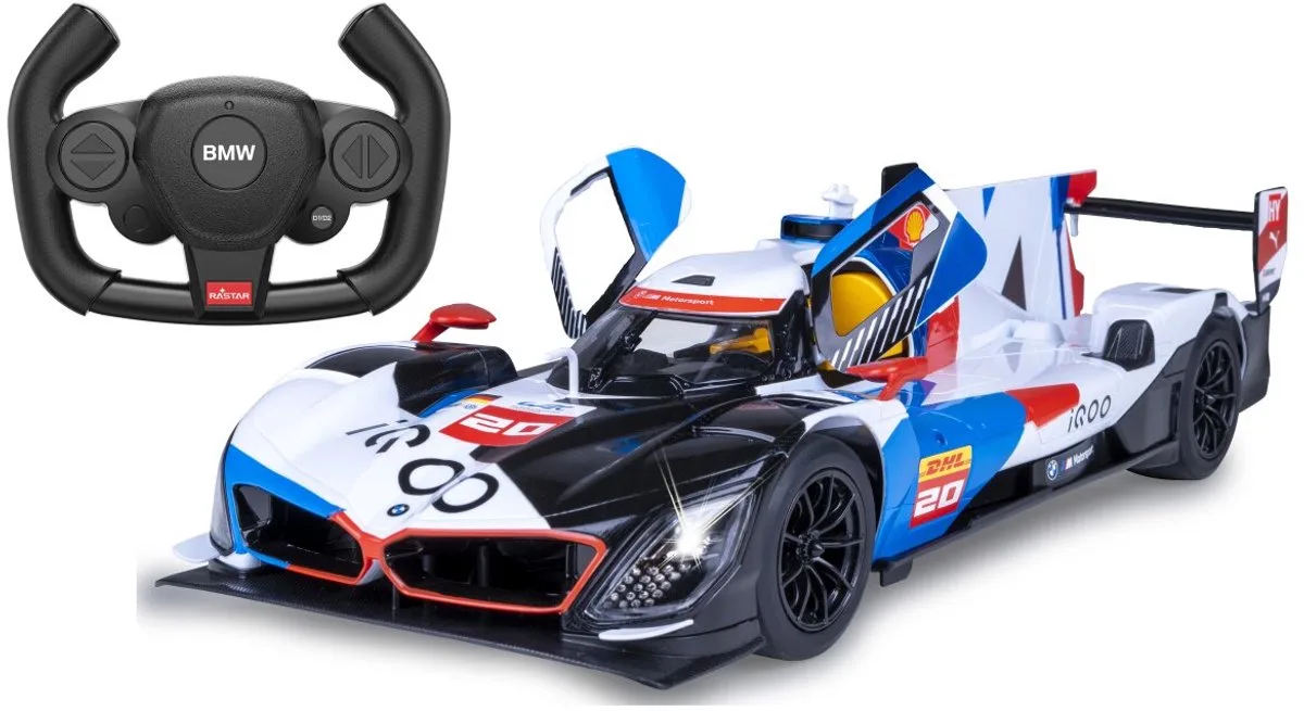 RC voertuig Auto - 402210 RC Sportauto - BMW M Hybrid V8 LMDH - 2,4 GHz RC Model Kant en Klaar - 1:14 Bestuurbare Auto de Jamara en Multicolore – photo du produit